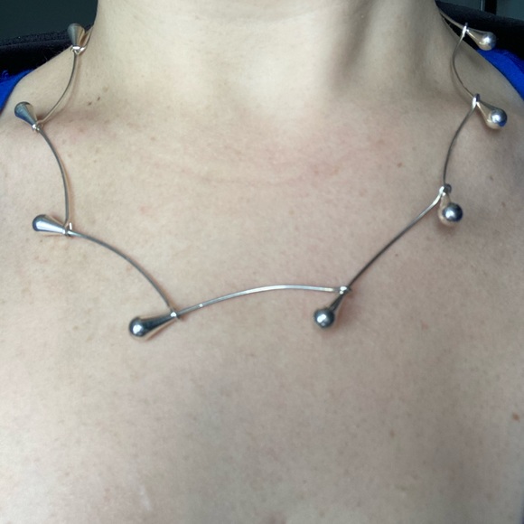 Sterling silver necklace - Picture 1 of 3